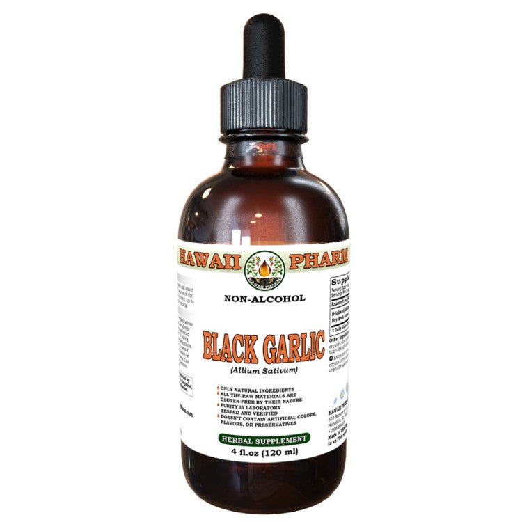 Black Garlic (Allium Sativum) - 120ml | Natural herbal extract | HAWAII PHARM