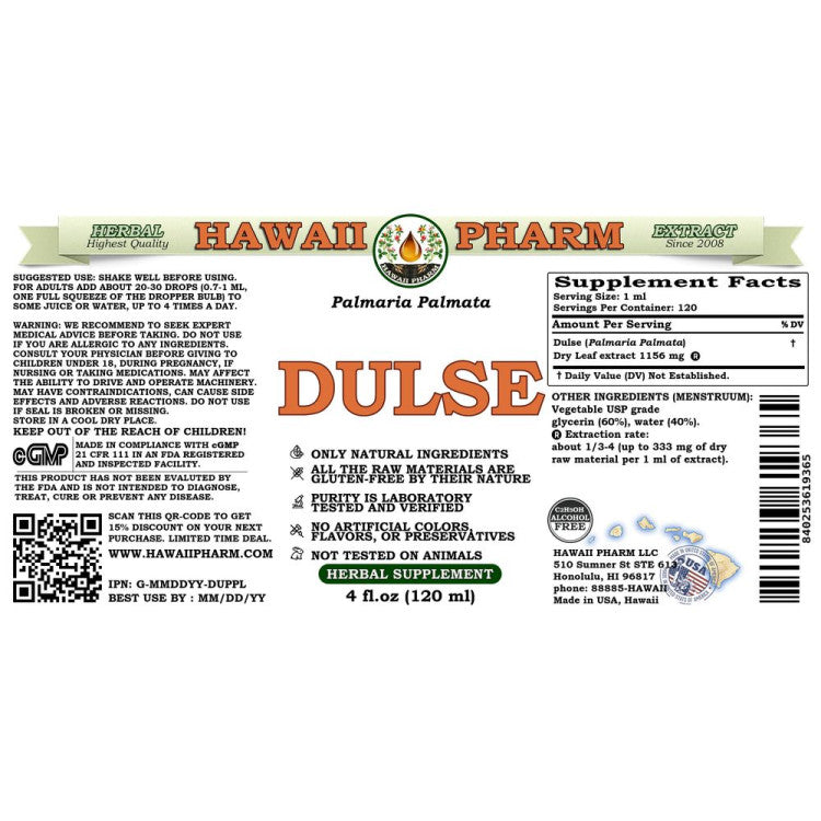 Dulse (Palmaria Palmata)
