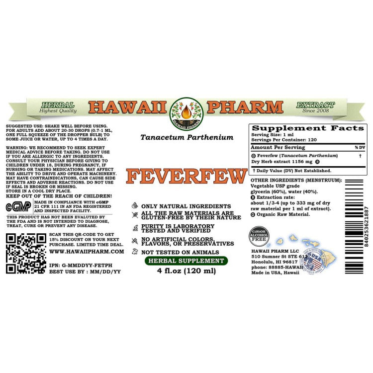 Feverfew (Tanacetum parthenium)