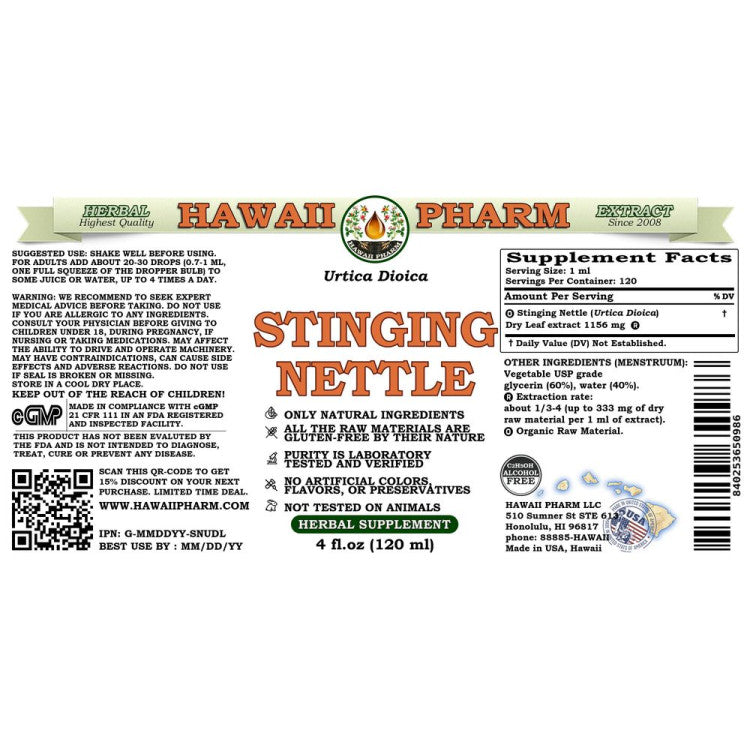 Stinging Nettle (Urtica Dioica)