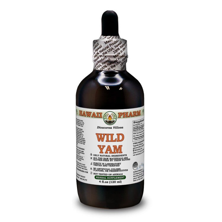 Wild Yam (Dioscorea Villosa) - 120ml | Natural herbal extract | HAWAII PHARM