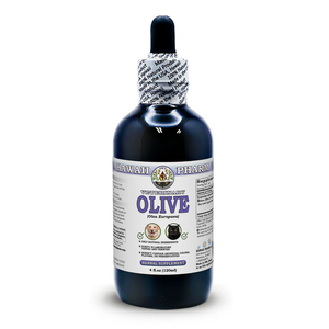 Open image in slideshow, Olive (Olea Europaea) Certified Organic Dried leaf Veterinary Natural Alcohol-FREE Liquid Extract, Pet Herbal Supplement
