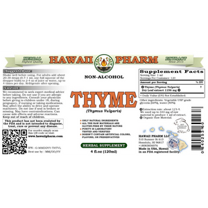 Thyme (Thymus Vulgaris)